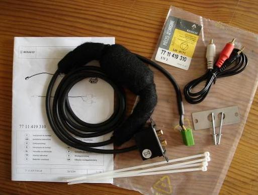 Cablage autoradio scenic 2